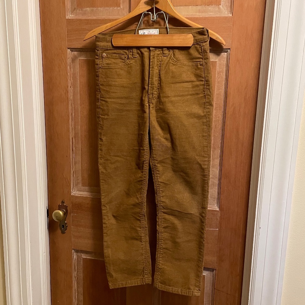 Gap Vintage Slim High Rise Corduroy Pants-Petite